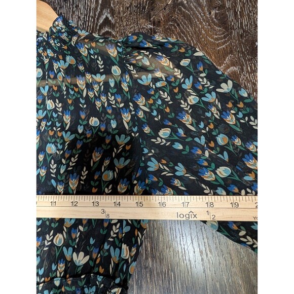 Zara Woman Floral Sleeveless Romper XS - Picture 8 of 9
